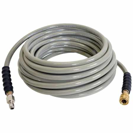 Simpson Simpson Armor 50-Foot (3/8") 4500 PSI High Pressure Hose w/ Quick Connectors (Hot / Cold Water) N/A