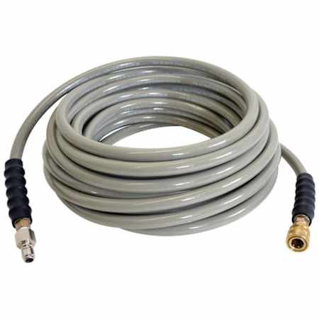 Simpson Simpson Armor 200-Foot (3/8") 4500 PSI High Pressure Hose w/ Quick Connectors (Hot / Cold Water) N/A