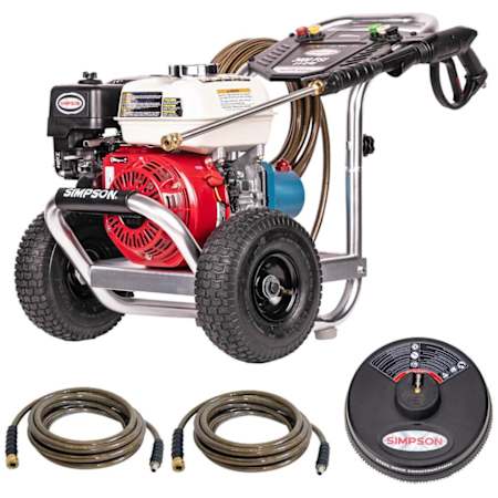 Simpson 3400 PSI 2.5 GPM Gas Powered Cold Water Pressure Washer Honda Engine N/A