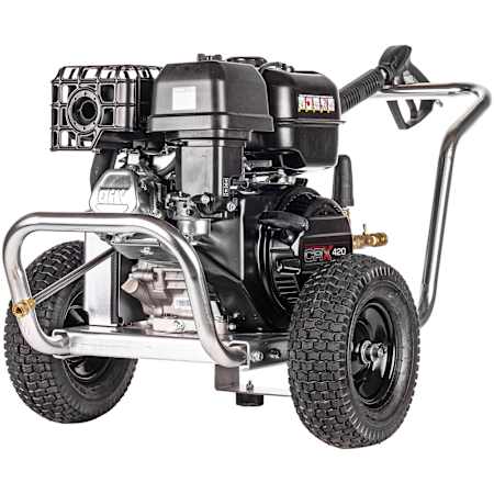 Simpson 4400 PSI 4 GPM Gas Powered Cold Water Pressure Washer with 420 CC CRX Engine N/A