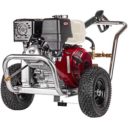 Simpson 4200 PSI 4 GPM Gas Powered Cold Water Pressure Washer with 389 CC Honda Engine N/A