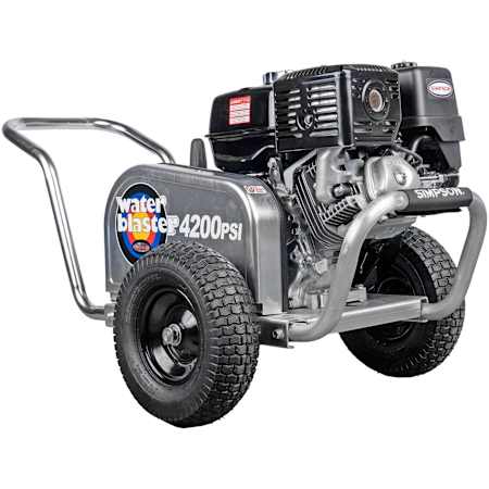 Simpson 4200 PSI 4 GPM Gas Powered Cold Water Pressure Washer with 389 CC Honda Engine N/A