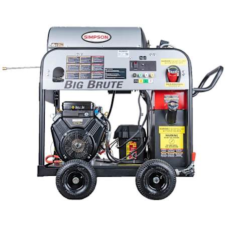 Simpson 4000 PSI 4 GPM Gas Powered Cold / Hot Water Pressure Washer with 479 CC Vanguard Engine N/A