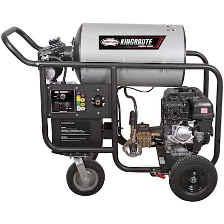 Simpson 4000 PSI 4 GPM Gas Powered Hot Water Pressure Washer with 420 CC CRX Engine N/A