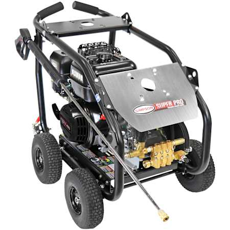 Simpson 4400 PSI 4 GPM Gas Powered Cold Water Pressure Washer with 420 CC CRX Engine N/A