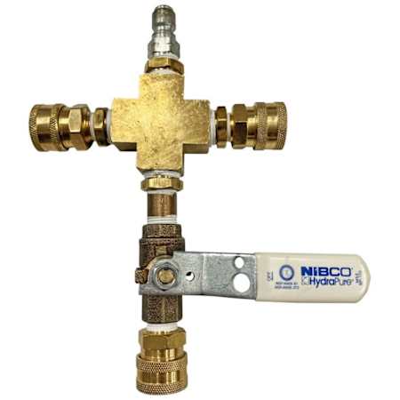 Simpson Simpson 3/8" 3-Way Male Quick Connect Adapter for Misting Spray Guns (1200 PSI / Cold Water) N/A