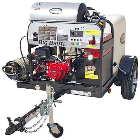 Simpson 4000 PSI 4 GPM Gas Powered Hot Water Pressure Washer with 389 CC Honda Engine N/A