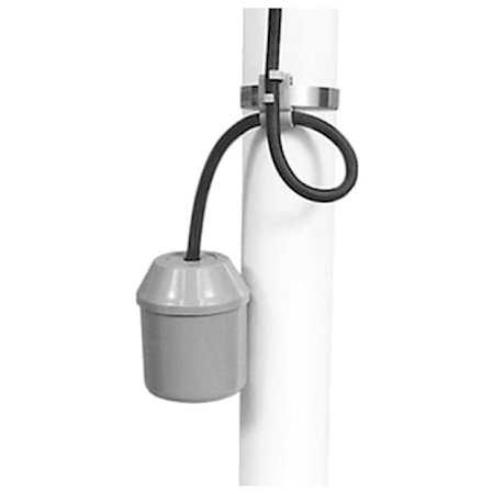 SJE Rhombus 15JSD1WP - Junior Super Single Mercury-Activated Pump Switch (120V 13A) Pump Down with 15' Cord and Plug N/A
