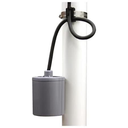 SJE Rhombus PumpMaster Pump Switch (120/230V 13A) Pump Down with 10' Cord and Bare Leads N/A