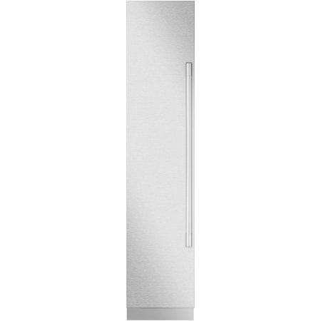 SKS 18 Inch Wide 115 Volt 9.6 Cu. Ft. Built-In Energy Star Panel Ready Column Freezer with LED Lighting Panel Ready