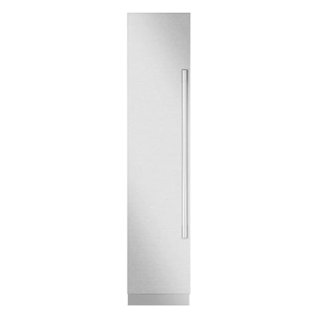 SKS 18 Inch Wide 115 Volt 9.6 Cu. Ft. Built-In Energy Star Panel Ready Column Freezer with LED Lighting Panel Ready
