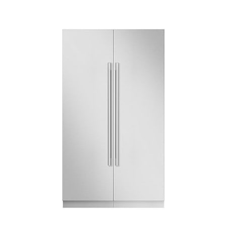 SKS 24 Inch Wide 13.9 Cu. Ft. Built-In Energy Star Panel Ready Column Freezer with LED Lighting and Automatic Defrost Panel Ready