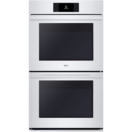 SKS 30 Inch Wide 9.4 Cu. Ft. Electric Double Oven with Sabbath Mode and Meat Thermometer Stainless Steel