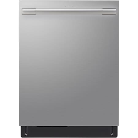 SKS PowerSteam 24 Inch Wide 15 Place Setting Energy Star Rated Built-In Top Control Dishwasher with Intelligent Lighting Stainless Steel