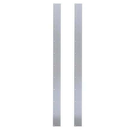 SKS 80 Inch Frame Trim Kit for Refrigerator and Freezer Stainless Steel