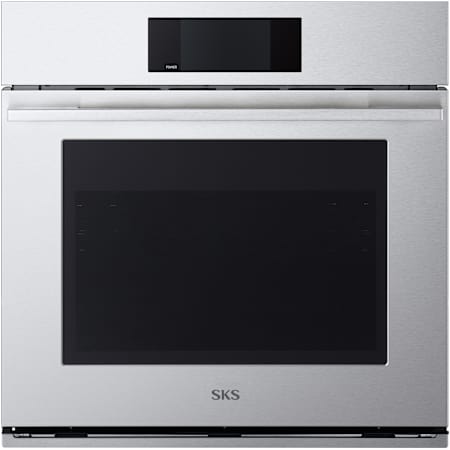 SKS 30 Inch Wide 4.7 Cu. Ft. Electric Single Oven with Sabbath Mode and Self Clean Stainless Steel
