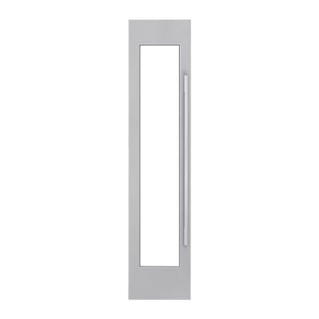 SKS 18 Inch Door Panel Kit for Wine or Beverage Cooler with Handle and Panel Satin Stainless Steel