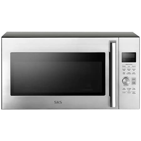 SKS 30 Inch Wide 1.7 Cu. Ft. 950 Watt Built-In Microwave with Sensor Cooking Stainless Steel