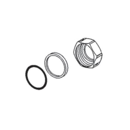 Sloan Manufacturer Replacement Coupling Assembly 1-1/2 Inch (25mm)