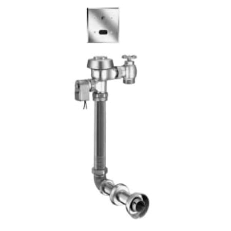 Sloan Concealed, Sensor Activated Royal Model Water Closet Flushometer, for floor mounted back spud bowls with exposed back spud. 11 to 12-3/4 LDIM