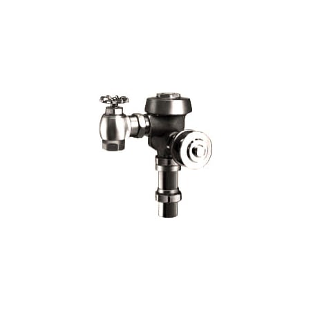 Sloan Low Consumption (1.6 gpf) Concealed Water Closet Flushometer — 1" I.P .S. Outlet, for bowls and flushing rim floor drains. 10-3/4 LDIM