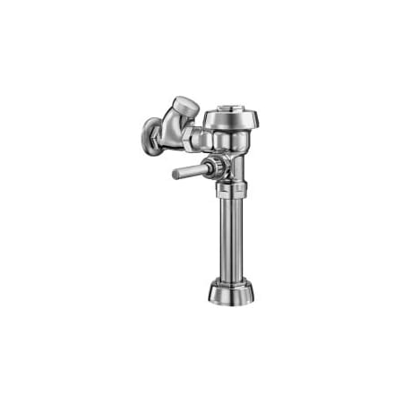 Sloan Exposed Water Closet Flushometer with stop directly behind valve, for floor mounted top spud bowls. Water Saver 3.5 GPF Chrome