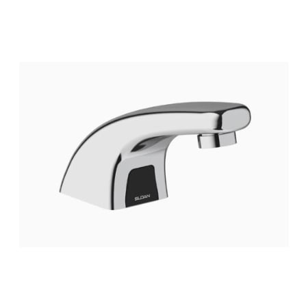 Sloan Optima Hardwired-Powered Deck-Mounted Low Body Faucet with Bluetooth Polished Chrome