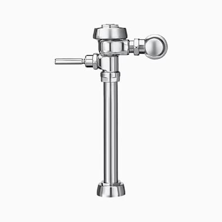Sloan 1.28 GPF Exposed Flushometer Valve Chrome