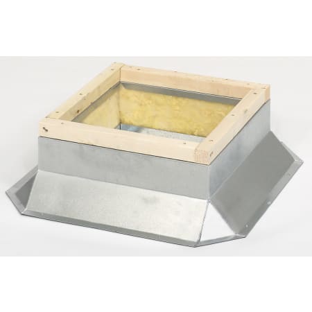 Soler and Palau 22-1/4" x 12" Canted Roof Curb Galvanized Steel