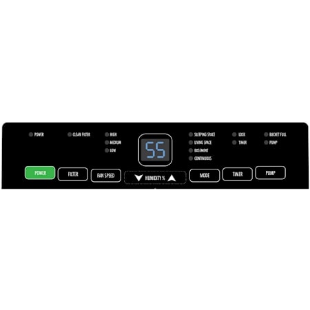 Soleus Air-DS1-70EIP-210-Control View