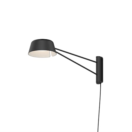 Sonneman Ray 6" Tall LED Short Wall Sconce Satin Black