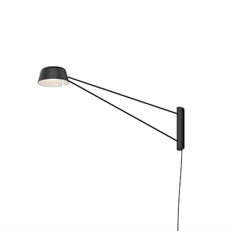 Sonneman Ray 9" Tall LED Long Wall Sconce Satin Black