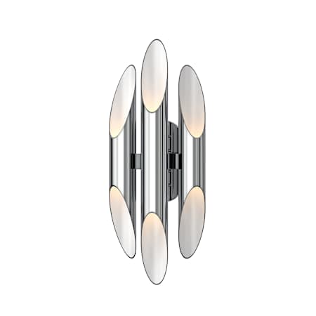 Sonneman Chimes 18" Tall Wall Sconce Polished Chrome