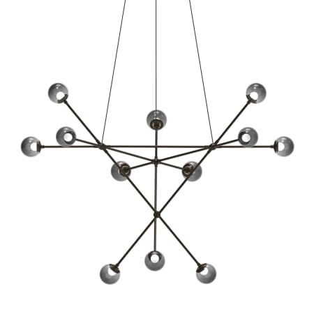 Sonneman Proton Alpha LED Pendant Polished Black Nickel