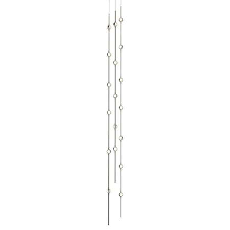 Sonneman Constellation 6" Wide Mini Pendant Satin Nickel
