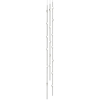 Sonneman Constellation 6" Wide Mini Pendant Satin Nickel