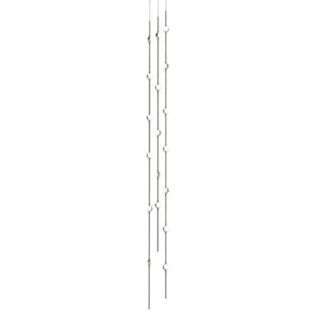 Sonneman Constellation 6" Wide Mini Pendant Satin Nickel