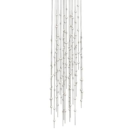 Sonneman Constellation 25" Wide Pendant Satin Nickel