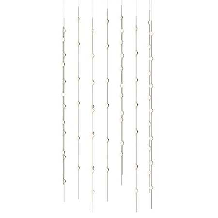 Sonneman Constellation 36" Wide Pendant Satin Nickel