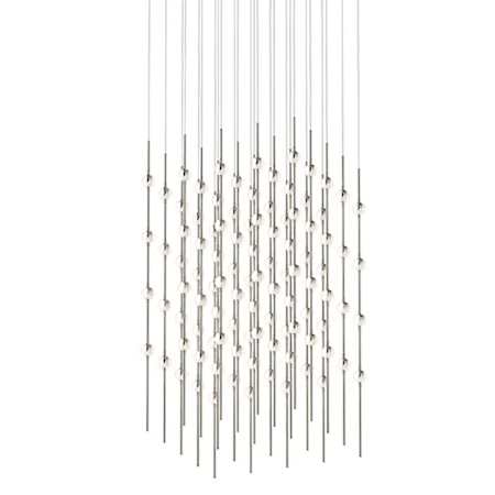 Sonneman Constellation 21" Wide Chandelier Satin Nickel