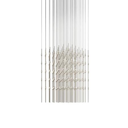 Sonneman Constellation 30" Wide Chandelier Satin Nickel