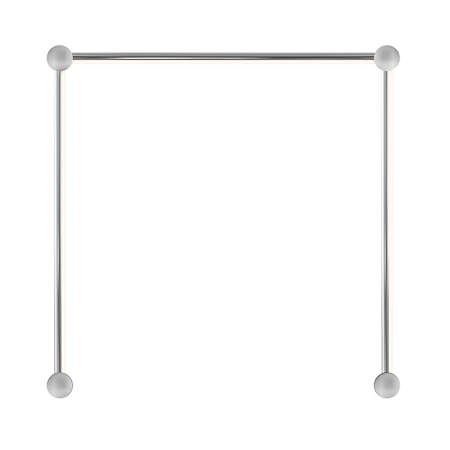 Sonneman Purolinear 360 24" Single N LED Wall Bar Polished Chrome