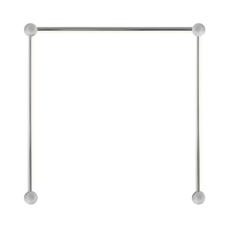 Sonneman Purolinear 360 24" Single N LED Wall Bar Polished Chrome