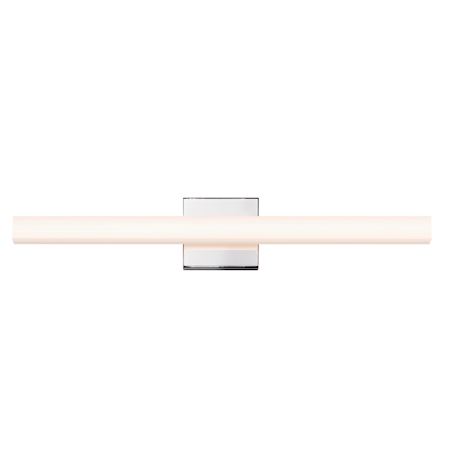 Sonneman SQ-Bath Bar 24" LED Bathroom Bath Bar Polished Chrome