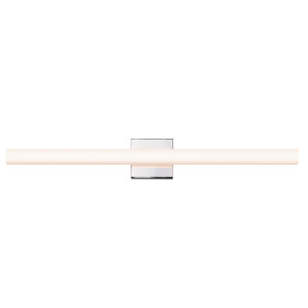 Sonneman SQ-Bath Bar 32" LED Bathroom Bath Bar Polished Chrome