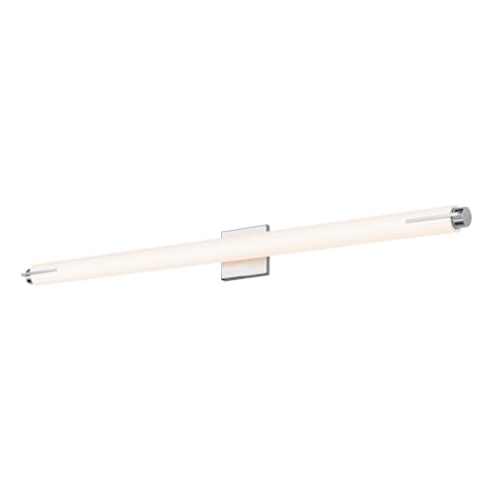 Sonneman Tubo Slim 40" LED Bath Bar with Spine Trim Polished Chrome
