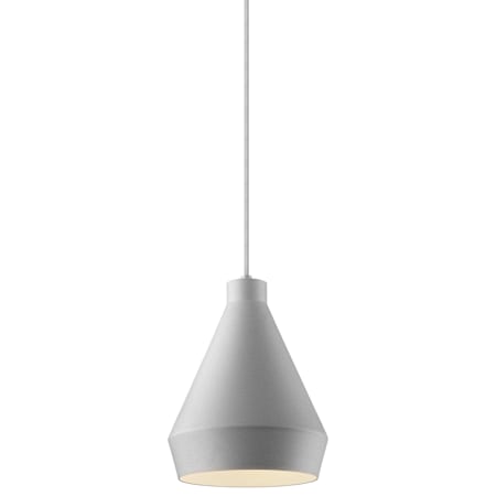 Sonneman Koma Taisho 1 Light Pendant Bright Satin Aluminum