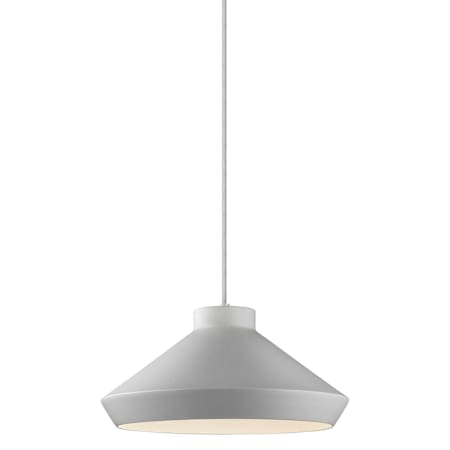 Sonneman Koma Meiji 1 Light Pendant Bright Satin Aluminum