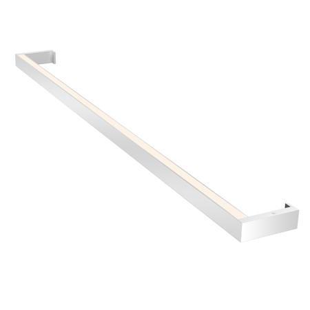 Sonneman Thin-Line Two Sided 36" Wide Integrated LED Bath Bar 3000K - ADA Compliant Bright Satin Aluminum