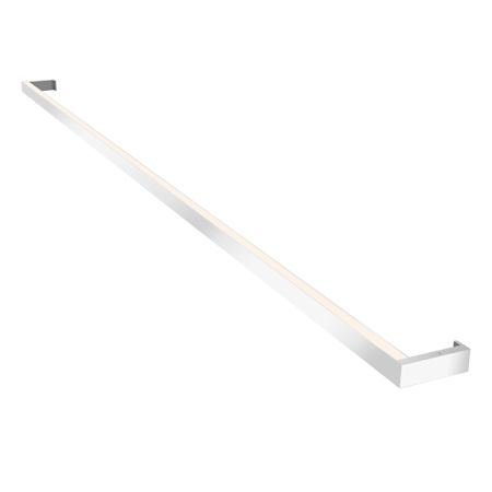 Sonneman Thin-Line Two Sided 72" Wide Integrated LED Bath Bar 3000K - ADA Compliant Bright Satin Aluminum
